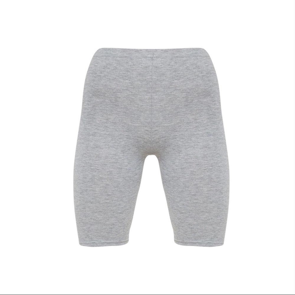 Super Comfy Gray Biker Shorts - Picture 4 of 8
